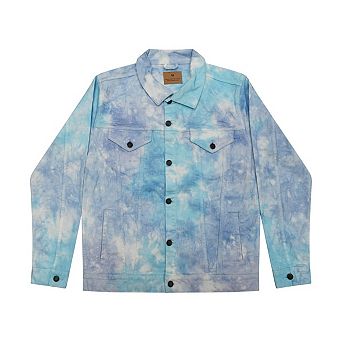 Colortone Unisex Adult Tie Dye Denim Jacket