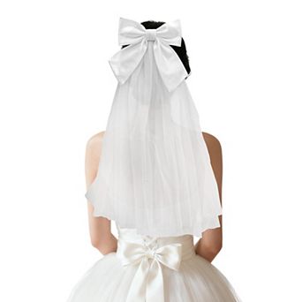 Double Layer Wedding Veil 19.69" 1 pc