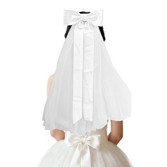 Double Layer Wedding Veil 19.69" 1 pc