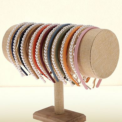 Solid Color Hairband for Women 3Pcs