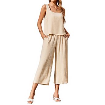 Ekouaer Nightgown Women Nightwear Pajama Sets Nighty Suit Casual Sleepwear Housewear