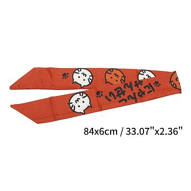 Long Ribbon Headband for Women 1 Pc