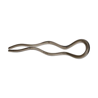 Wave U-shaped Hair Pin for Women 4.92"x1.38" 1 Pc