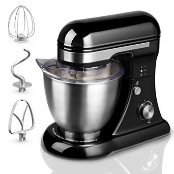 4.8-qt Stand Mixer 12 Speeds Tilt Head Electric Mixer with Dough Hook Whisk Beater