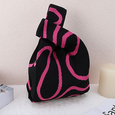Knitted Wrist Bag 1 Pc