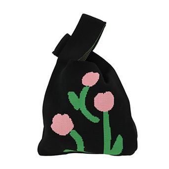 Knitted Wrist Bag 1 pc