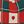 Red Beige Green Heart