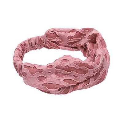 Wide Ripped Headband for Women 1 Pc