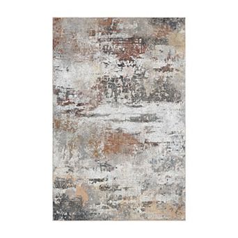 Abstract Area Rug, Machine Washable Living Room Rug Non-Slip Indoor Carpets for Bedroom Dining Room