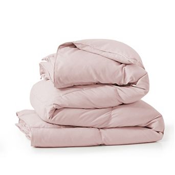Unikome Ultra Soft Lightweight White Goose Down Feather Fiber Comforter