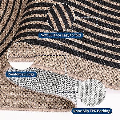 Contemporary Area Rug Machine Washable Exquisite Vacuum Clean Carpet for Dining Room Bedroom