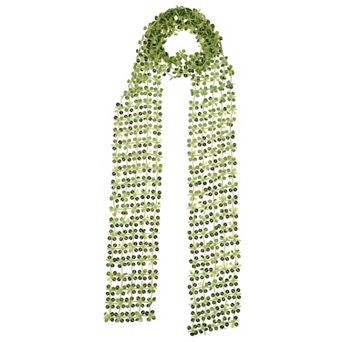 Sequined Cut-Out Scarf 1 pc