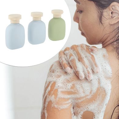 Refillable Flip Cap Travel Container Set 3.4oz 3Pcs