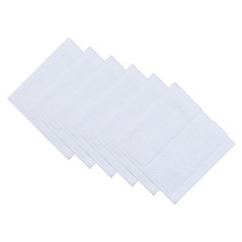 Solid Cotton Washcloths, 13" x 13" Soft Absorbent Reusable Face Cloth for Bathroom 13" x 13"