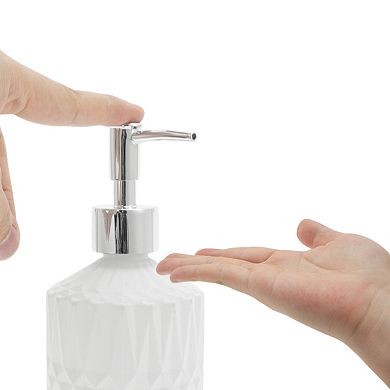 Round Bottom Grain Soap Dispenser 13.53oz 1 Pc