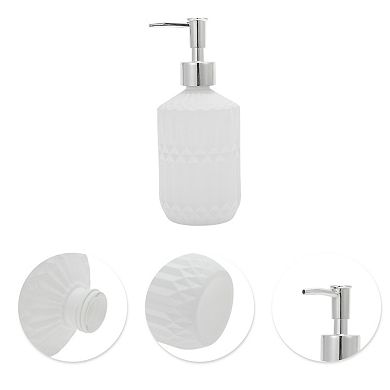 Round Bottom Grain Soap Dispenser 13.53oz 1 Pc