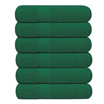 6 Pack Bath Towels Cotton Larger Weight Quicker To Dry Super Soft And Absorbent For Bathroom