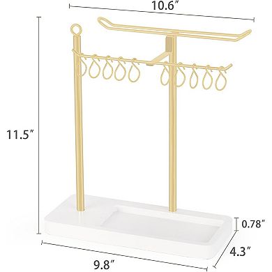 Headband Holder Multifunctional Hair Accessories Organizer Display Hairbands Claw Clips Scrunchie