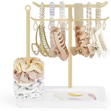 Headband Holder Multifunctional Hair Accessories Organizer Display Hairbands Claw Clips Scrunchie