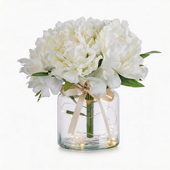 Kaelin Home Fake Flowers in Vase for Table