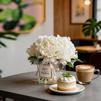Kaelin Home Fake Flowers in Vase for Table