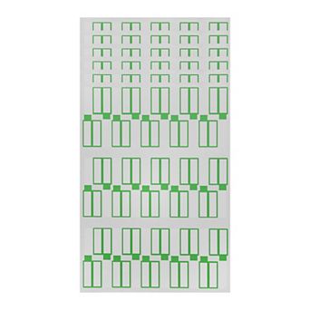 P-Type Handwritten New Model Gift Stickers 6 pc