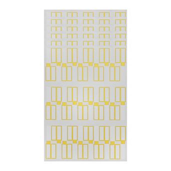 P-Type Handwritten New Model Gift Stickers 6 pc