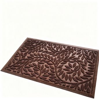 Front Door Mat, Made of Durable Rubber, Non-Slip and Water-Absorbent