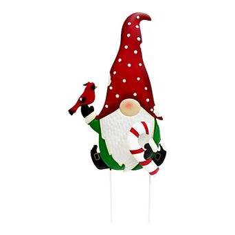 Crosslight Gnome Stake 24-inch Outdoor Decor