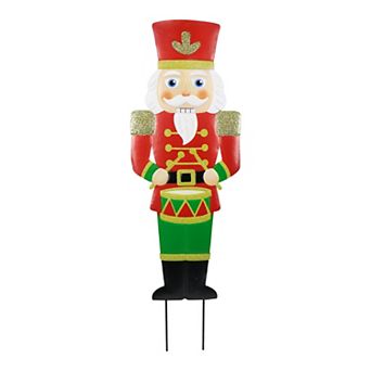 Crosslight Nutcracker Stake 36-inch Outdoor Decor
