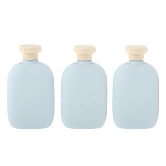 Refillable Flip Cap Travel Container Set/3 pc 8.67oz