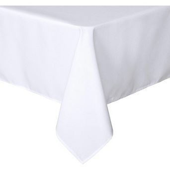 Rectangle Tablecloth - 60 x 84 Inch - Stain and Wrinkle Resistant Washable Polyester Table Cloth