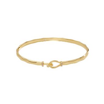 Faceted Tension Bracelet: Stylish, Comfortable, Nickel-Free
