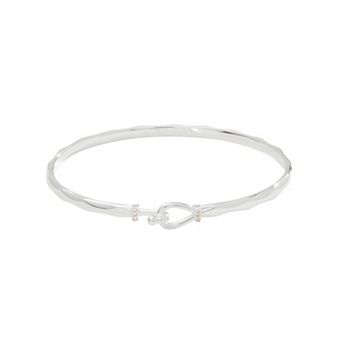 Faceted Tension Bracelet: Stylish, Comfortable, Nickel-Free