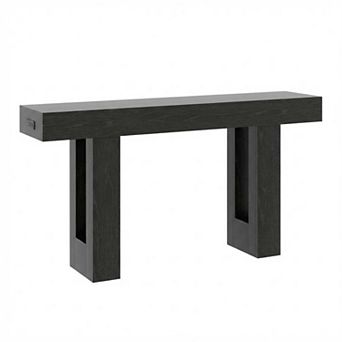 63" Extra Long Console Table, Narrow Sofa Table for Behind Couch & Entryway