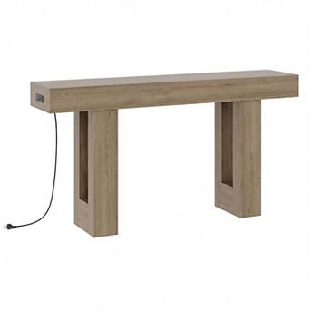63" Extra Long Console Table, Narrow Sofa Table for Behind Couch & Entryway