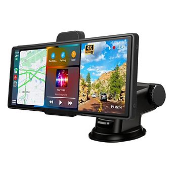 10.26" Android Auto & Apple CarPlay Digital Media Receiver with 4K Front Camera