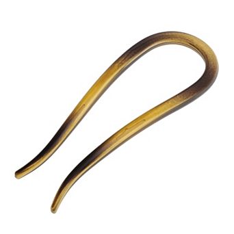 Simple U-shaped Hair Pin for Women 4.33"x1.57" 1 pc