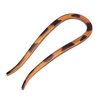 Simple U-shaped Hair Pin for Women 4.33"x1.57" 1 pc