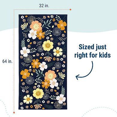 Wildflower Bloom 100% Cotton Beach Towel