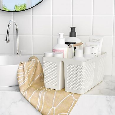 Shower Caddy Portable and Cleaning Caddy Organizer for Bathroom, Kitchen,(9.36"L×7.73"W×7.24"H)
