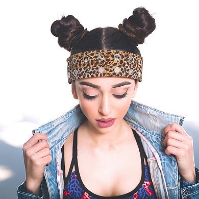 Leopard Pattern Headband for Women 1 Pc