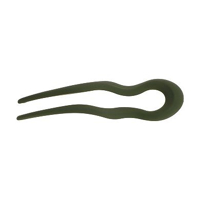 Matte U-shaped 5.04"x1.38" Hair Pin for Women 1 Pc