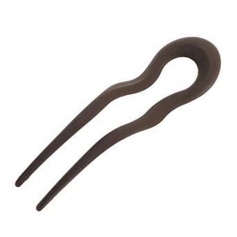 Matte U-shaped 5.04"x1.38" Hair Pin for Women 1 pc