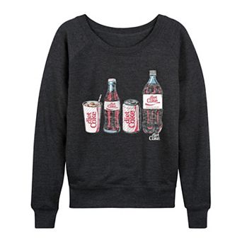 Women's Diet Coke Lineup Vintage French Terry Long Sleeve Tee