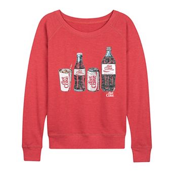 Women's Diet Coke Lineup Vintage French Terry Long Sleeve Tee