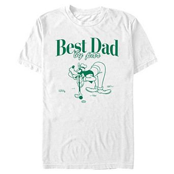 Men's Disney's Goofy Best Dad By Par Graphic Tee