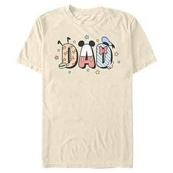 Men's Disney's Mickey Mouse And Friends Dad Graphic Tee