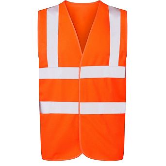 Ultimate Clothing Collection Unisex Adult 4 Band Hi-Vis Vest