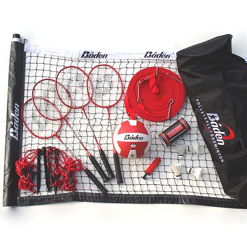 Baden Champions Series Volleyball & Badminton Set